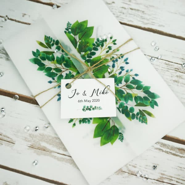 Botanical vellum wedding invitations2