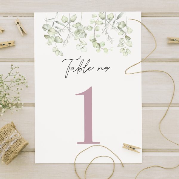 Elegant-eucalyptus-wedding-table number