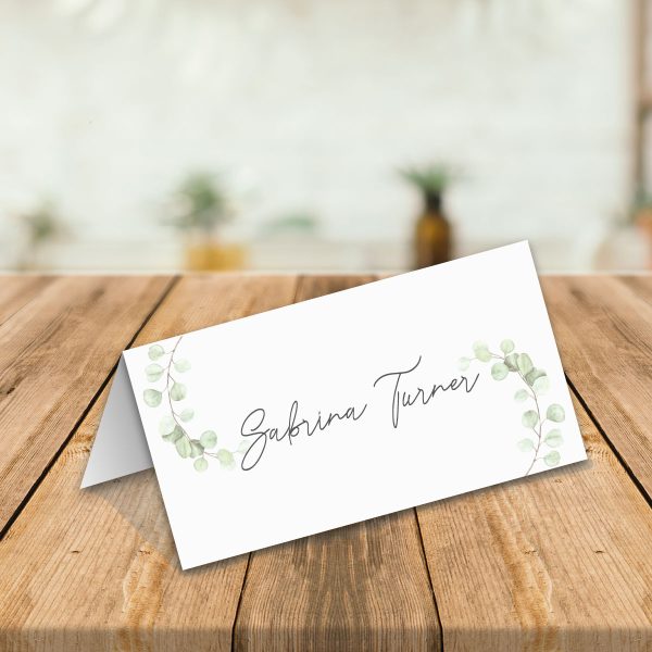 Simplistic-eucalyptus-wedding-placecard