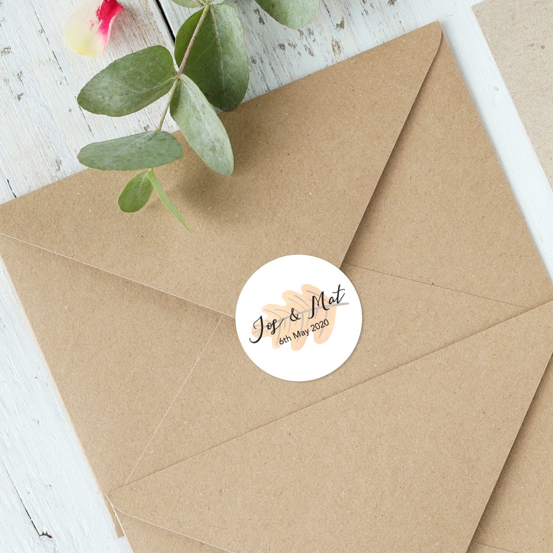 Autumn Vellum Gatefold Wedding Invitations - BlueBird Wedding Stationery