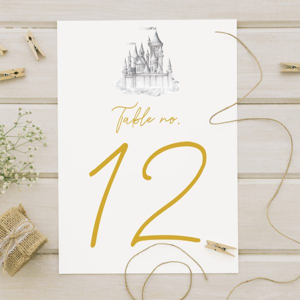 fairytale table number