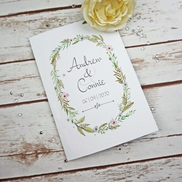 floral elegance pocketfold wedding invite2