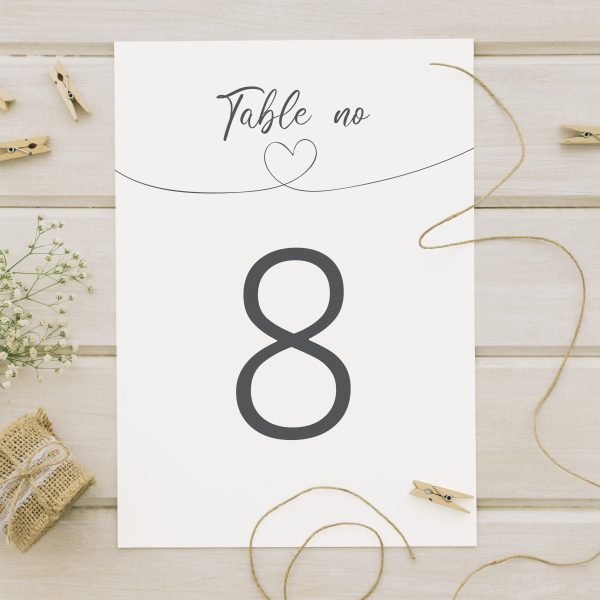 love script table number